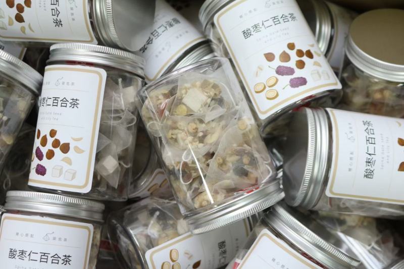 酸枣仁百合茶,20瓶起，12.9元一瓶