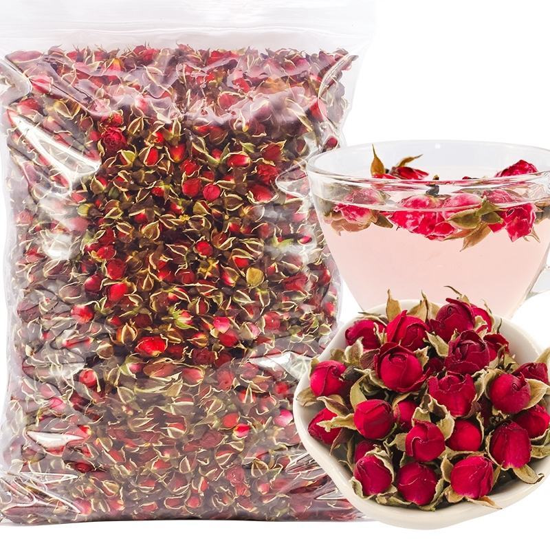 玫瑰花茶500g大朵平阴重瓣红玫瑰干花蕾食用泡茶叶水级特