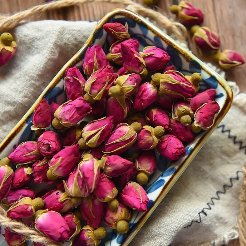 玫瑰花茶500g大朵平阴重瓣红玫瑰干花蕾食用泡茶叶水级特