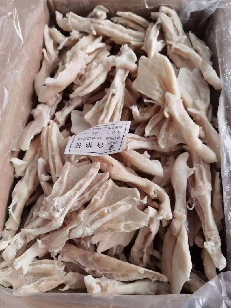 无骨鸡脚脱骨鸡爪纯干无冰衣散装500小包装支持一件代发