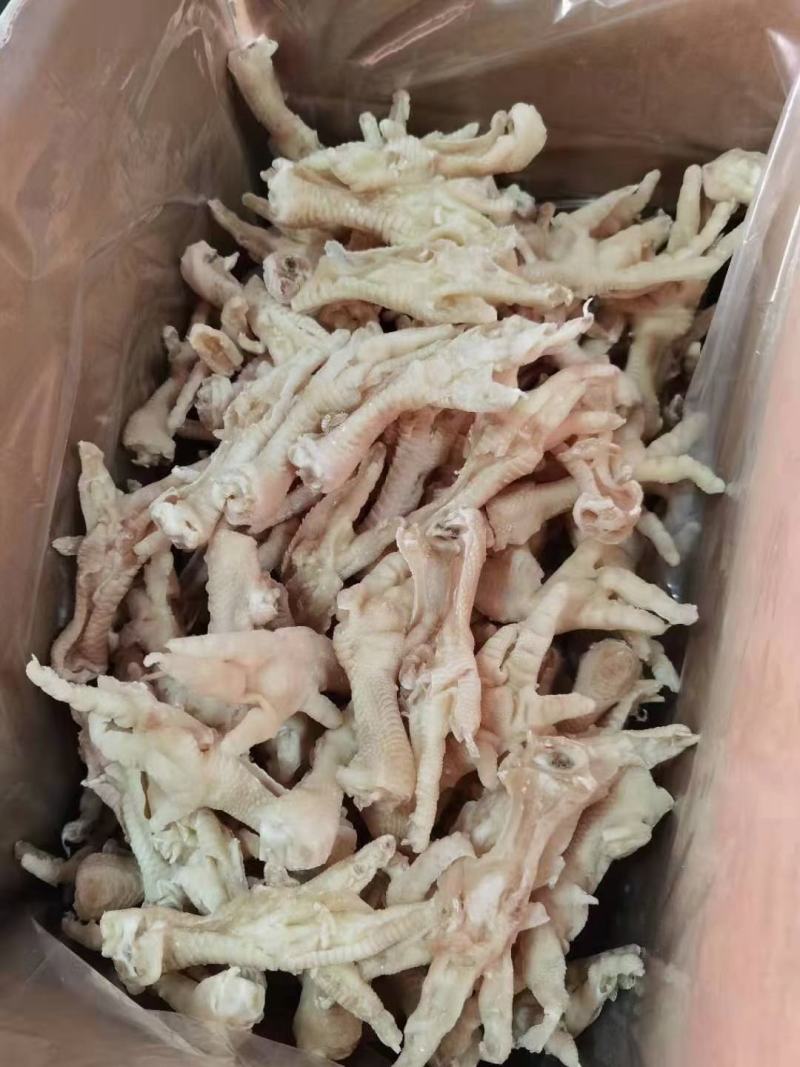 无骨鸡脚脱骨鸡爪纯干无冰衣散装500小包装支持一件代发