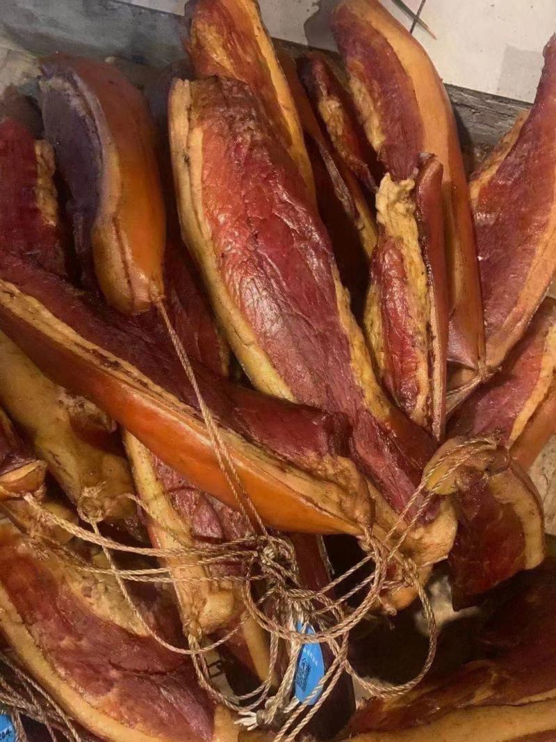 四川全干二刀腊肉干度好颜色好味道巴适地摊跑量产品
