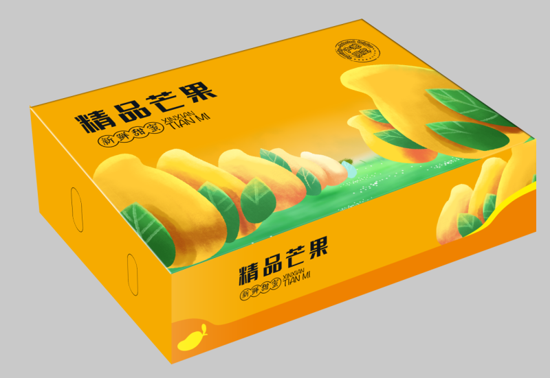 芒果箱天地盖，礼盒箱，平口水墨彩箱！！！！！