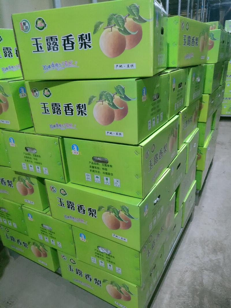 玉露香梨，皮薄汁多产地直发，价格便宜，可以视频看货