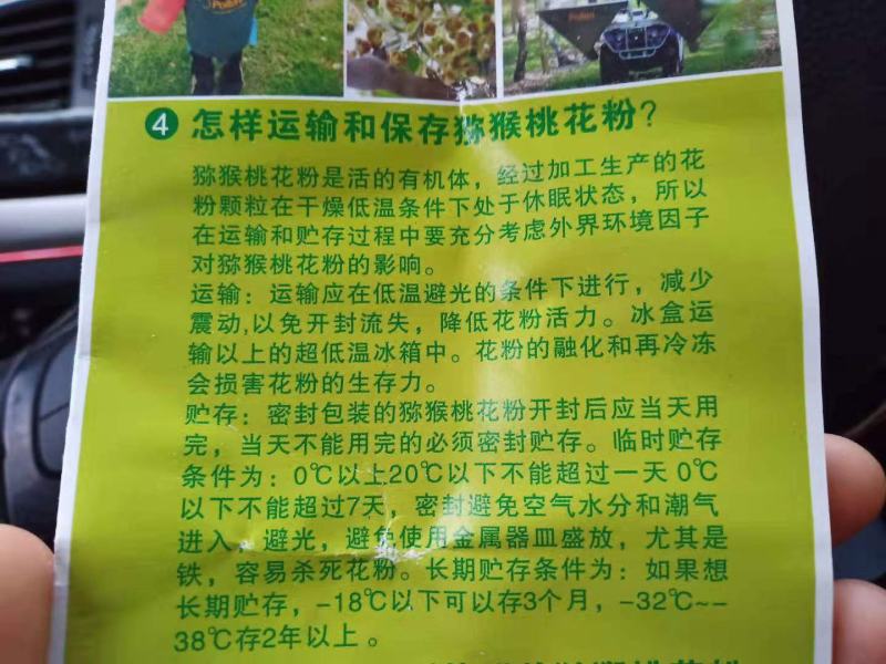 巧熊猫猕猴桃花粉销售