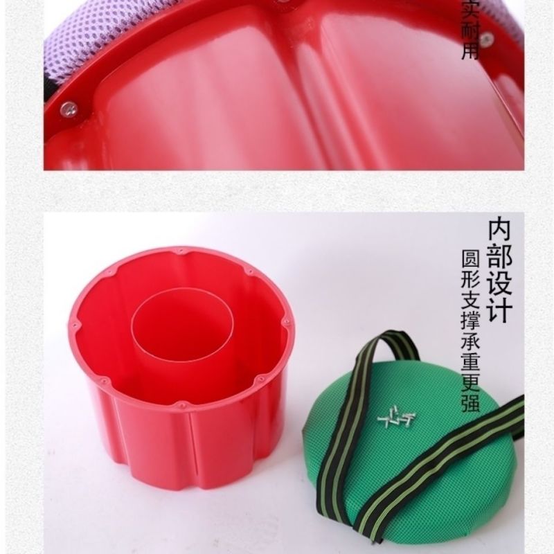 泡沫凳子懒汉墩大棚专用随身干活神器农用小板凳挖蒜懒人墩