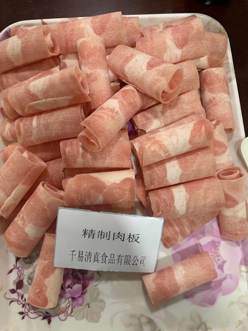 鸭肉板，自助餐专用产品