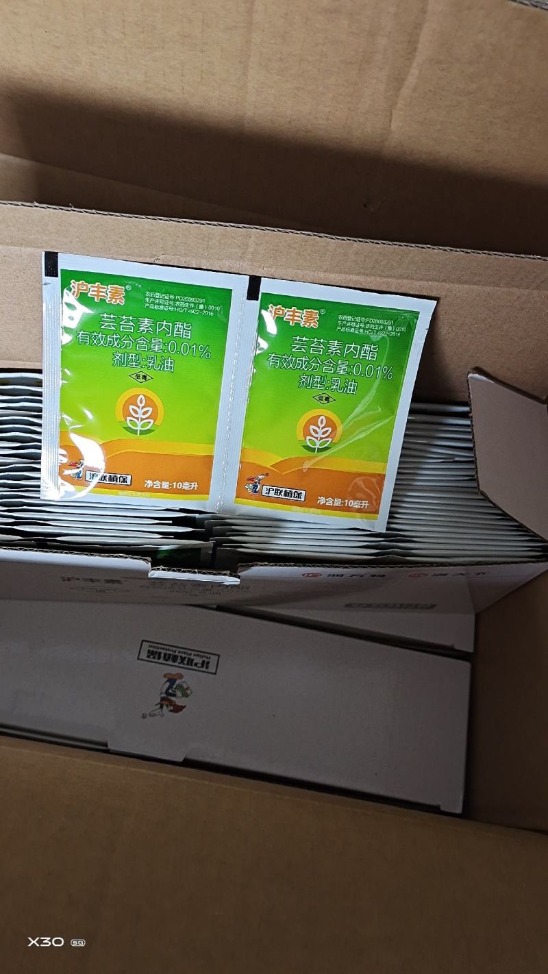芸苔素内酯具有促植物细胞分裂和延长的双重作用促进绿叶素