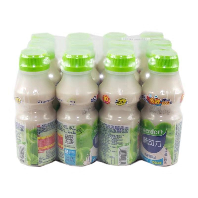 均瑶味动力乳酸菌饮330ml*12瓶酸奶整箱营养儿童早餐