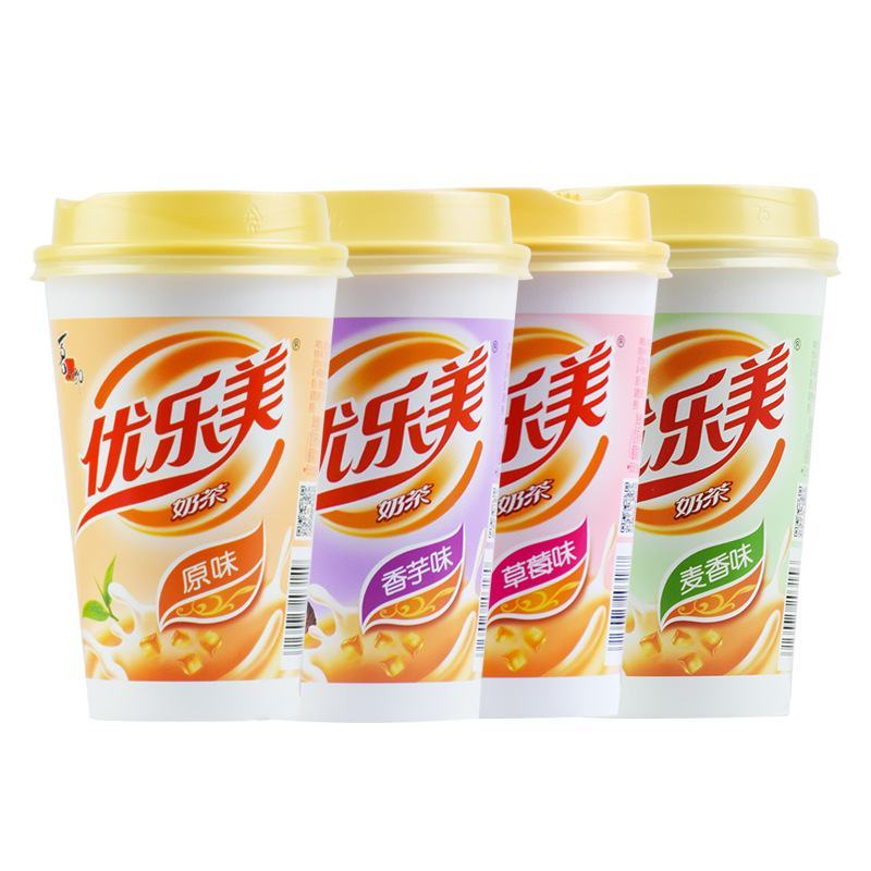 优乐美奶茶杯装80g椰果速溶早餐喜之郎冲饮下午奶茶超市