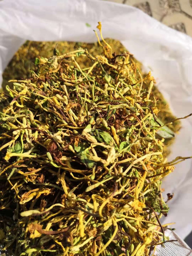 金银花野生金银花无硫磺花100g罐一级花