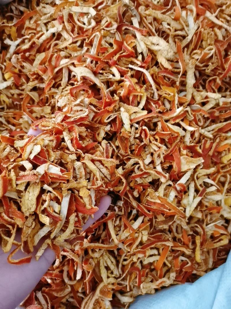 陈皮陈皮丝新货优势货源陈皮丝无硫干货