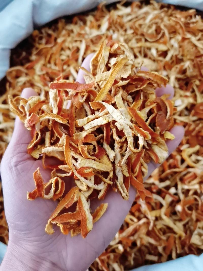 陈皮陈皮丝新货优势货源陈皮丝无硫干货