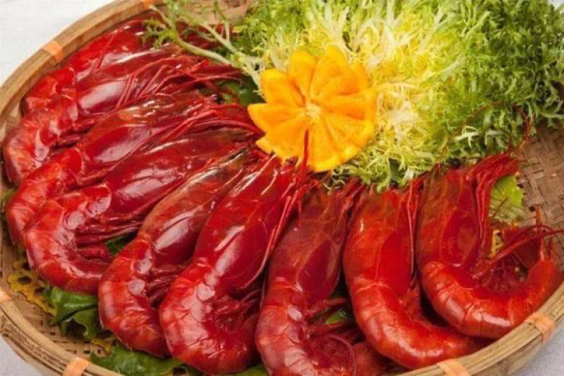 红魔虾特大甜虾刺身日料一手货源厂家批发