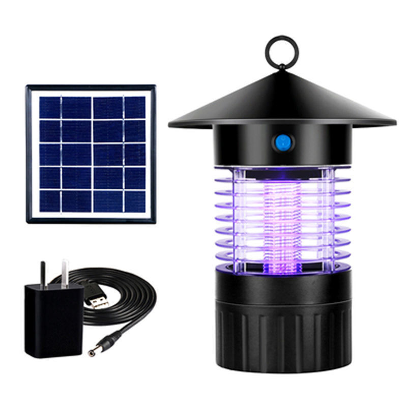 太阳能灭蚊灯户外防水别墅庭院花园家用驱虫子神器室外