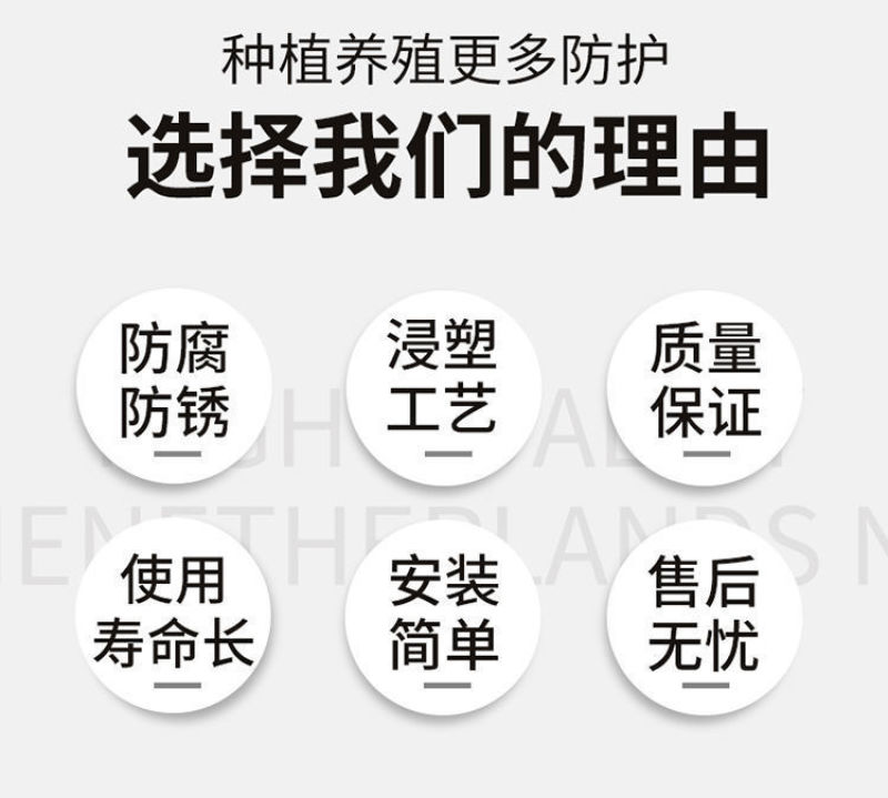 （赢丰收）荷兰网，护栏网，围栏网，果园网，鸡网隔离棚栏网