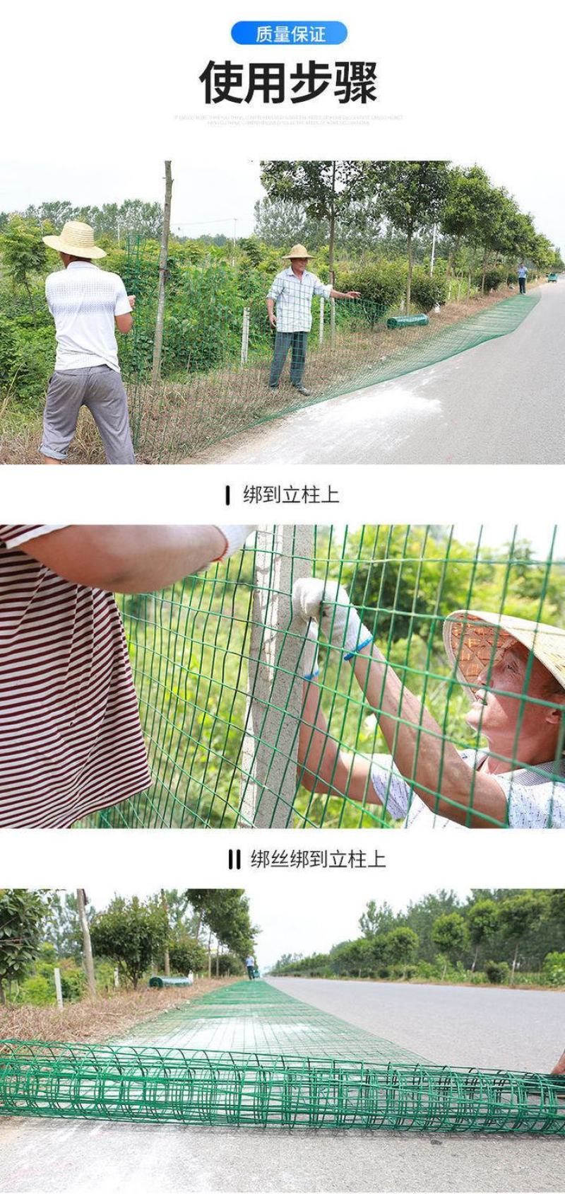 （赢丰收）荷兰网，护栏网，围栏网，果园网，鸡网隔离棚栏网