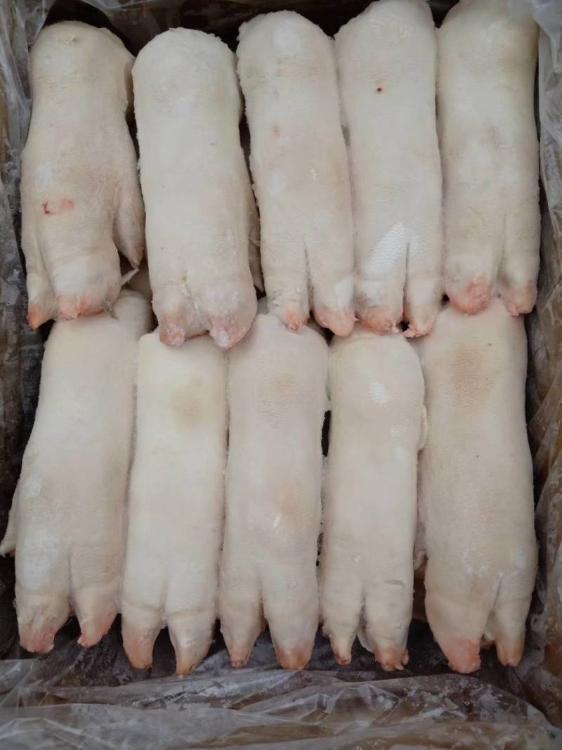 猪蹄，国产猪前蹄一件代发量大从优，感兴趣欢迎各位们光临！