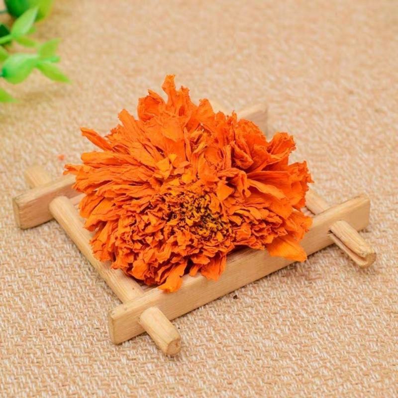 万寿菊花茶万寿菊干花黄菊花干菊花菊花茶散装包邮