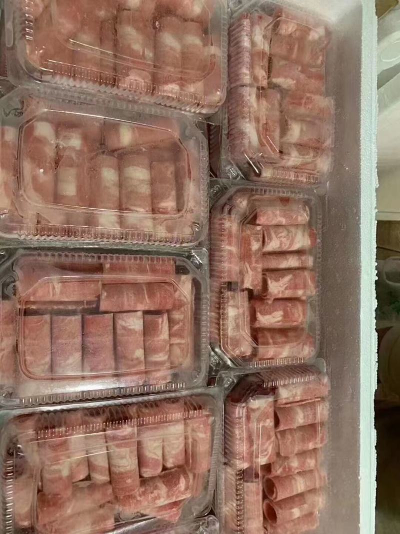 金汐清真l精品雪花肥牛卷厂家直销价格低质量保证