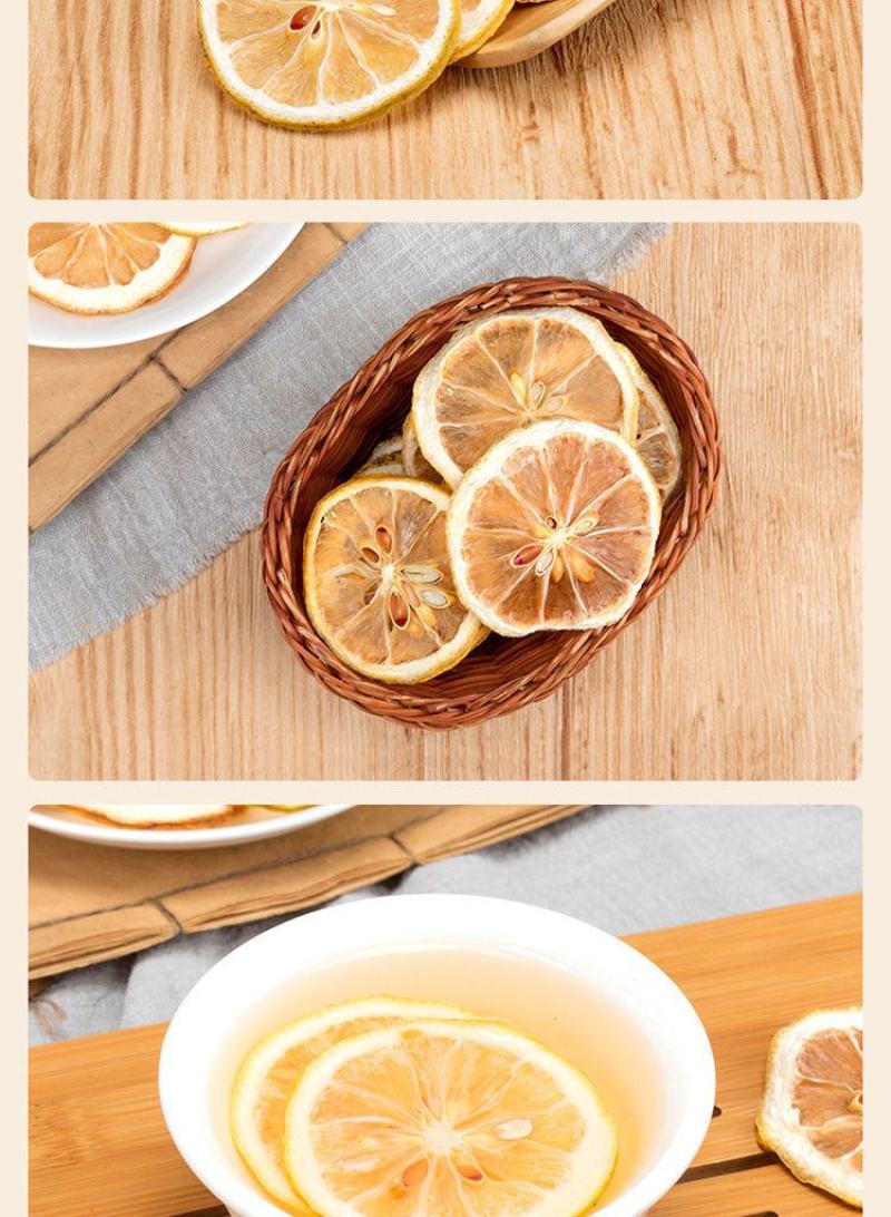 【送冰糖】柠檬片新鲜柠檬泡水柠檬干片泡水即食产地包邮