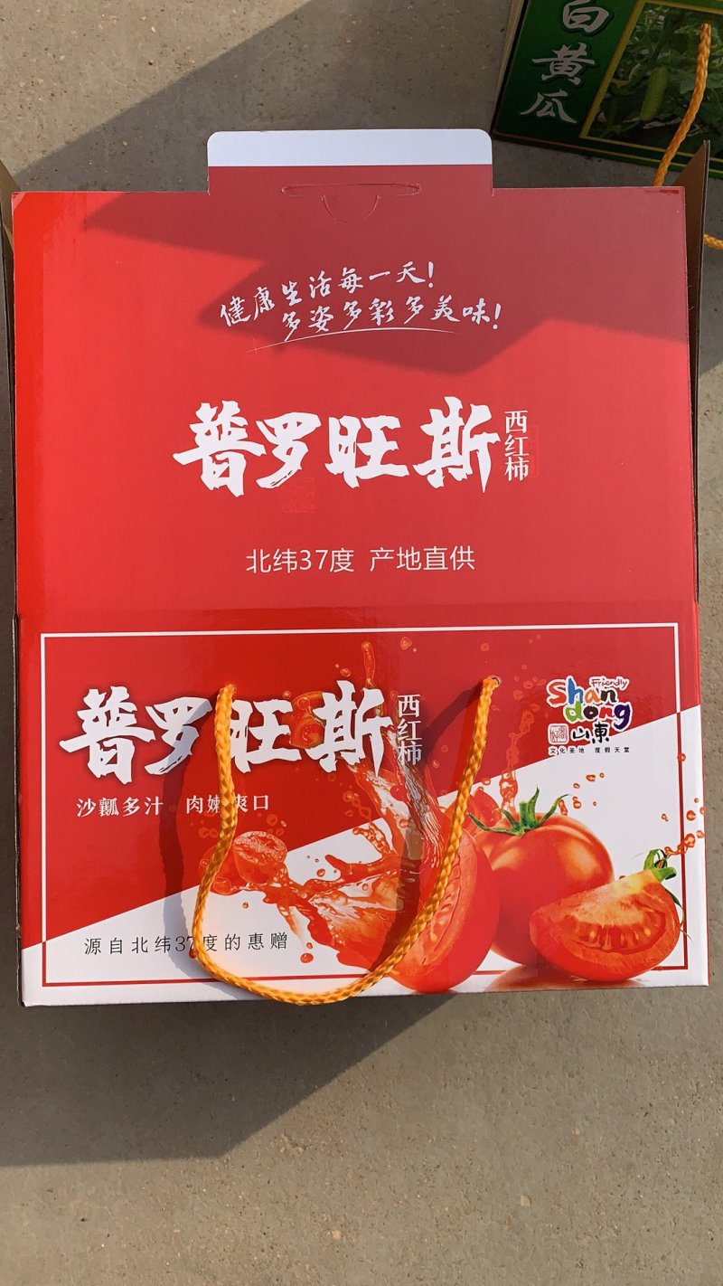 正宗海阳普罗旺斯西红柿口感西红柿口感很棒