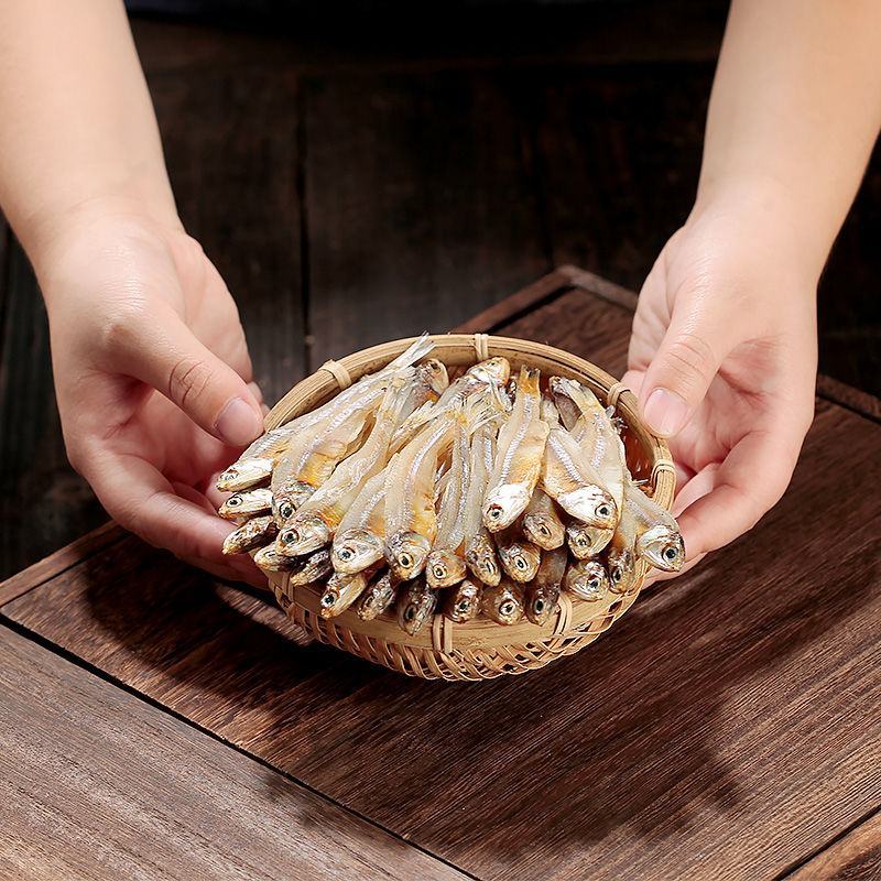 新货公干鱼小鱼干淡干海燕鱼海鲜干货自制风干银鱼干公仔鱼干