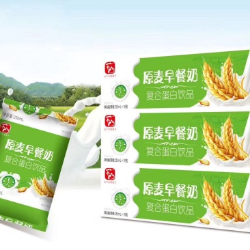 养参堂食品一个山®原麦早餐高钙核桃+牛奶，复合蛋白饮品