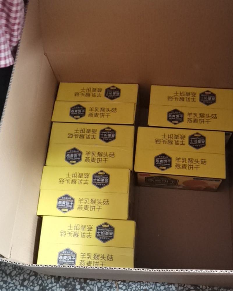 工厂生产羊乳猴头菇燕麦饼干厂家产品发货快
