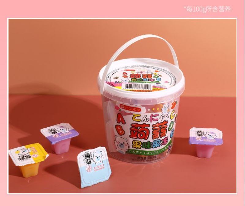450g蒟蒻果冻，综合口味，厂家直供，招区域代理
