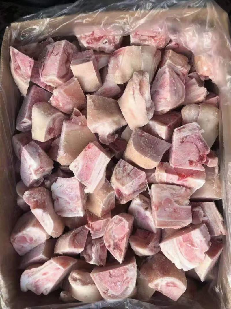 五花肉片肉块把子肉，国产肥猪原切五花肉块肉片猪蹄块排骨粒