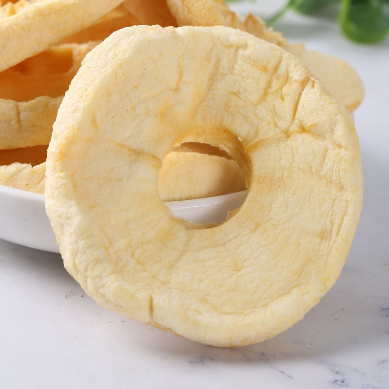 烟台栖霞苹果圈250g500g软口感不加糖软烤苹果干包邮