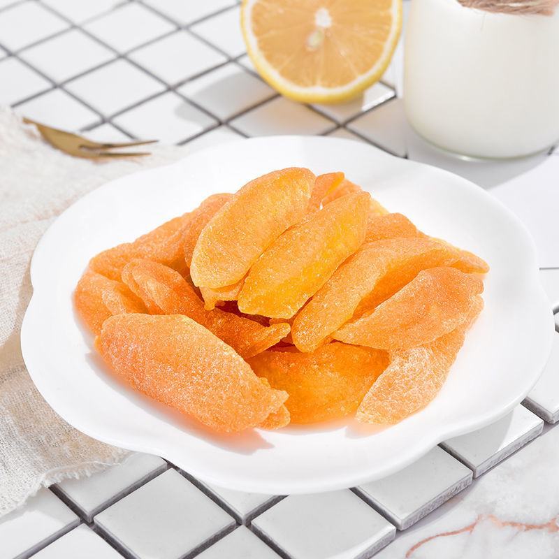 【产地】【一件代发】黄桃干休闲零食小吃整箱特价包邮