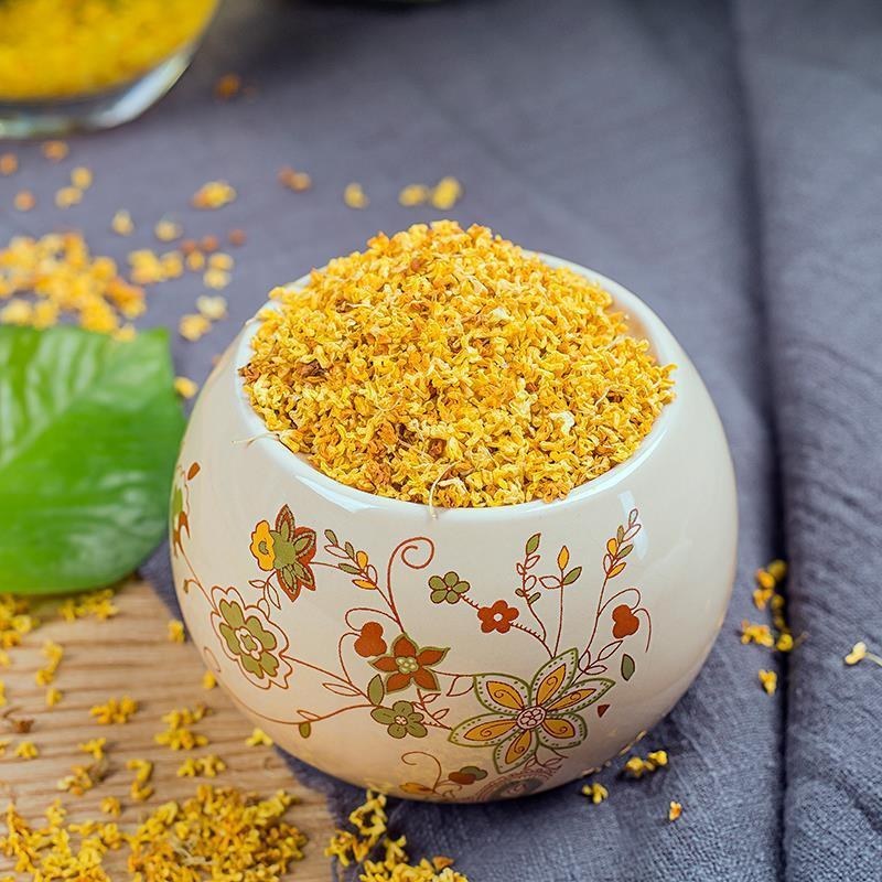桂花茶500干桂花特级新鲜食用浓香型桂林天然干金桂花草茶