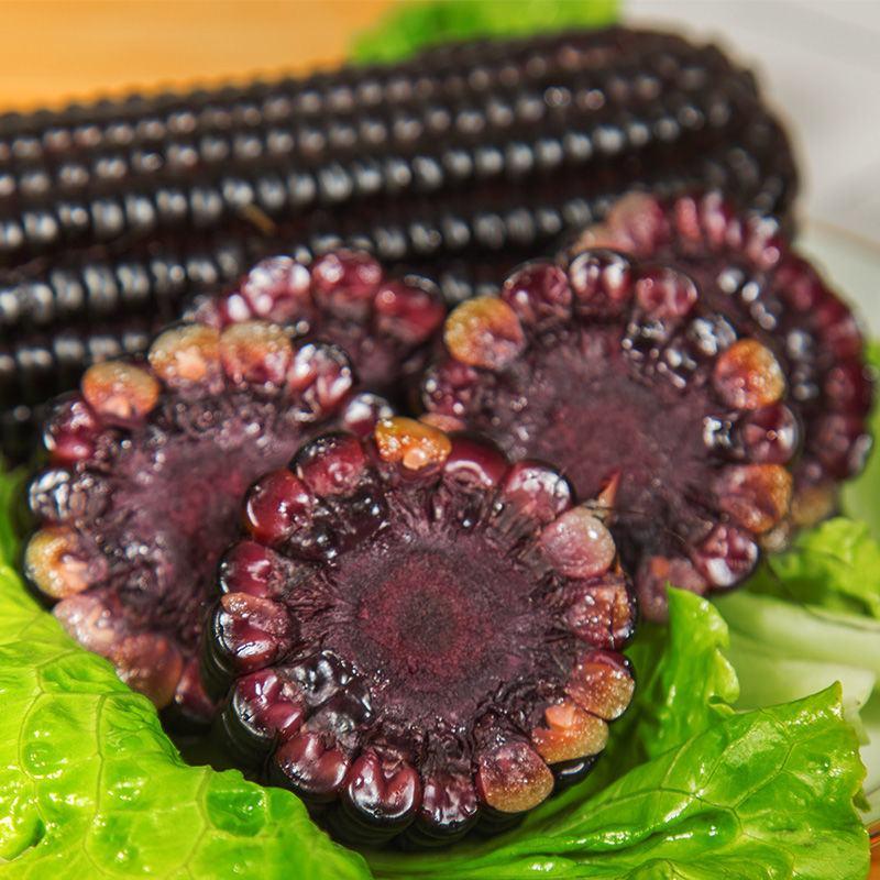 【产地】新鲜甜黑紫玉米棒真空包装粘玉米多规格超值包邮