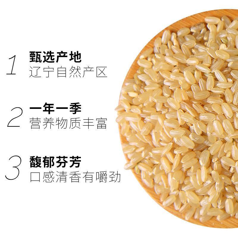 糙米杂粮米粗粮胚芽糙米饭五谷杂粮饭健身餐糟米东北糙米包邮