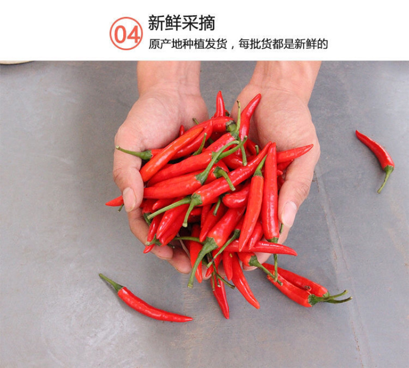 新鲜小米椒红辣椒朝天椒剁椒泡椒