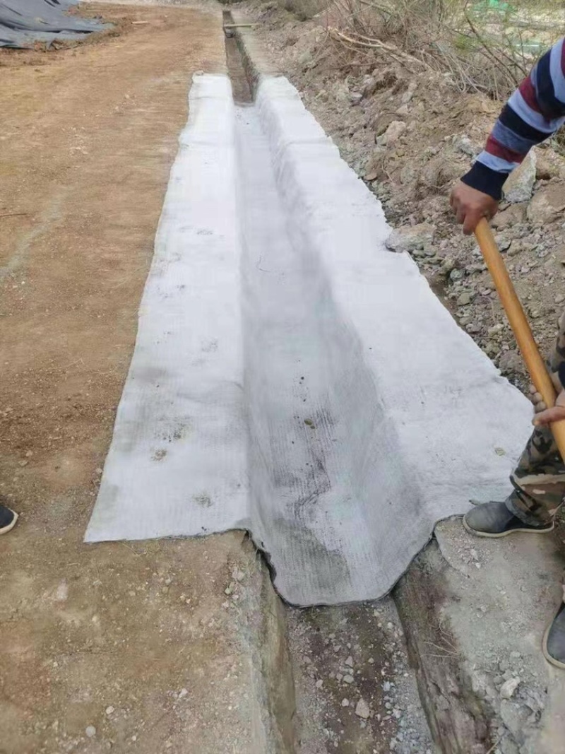 浇水固化水泥毯土坡混凝土沟渠鱼塘防渗护坡高速路毯