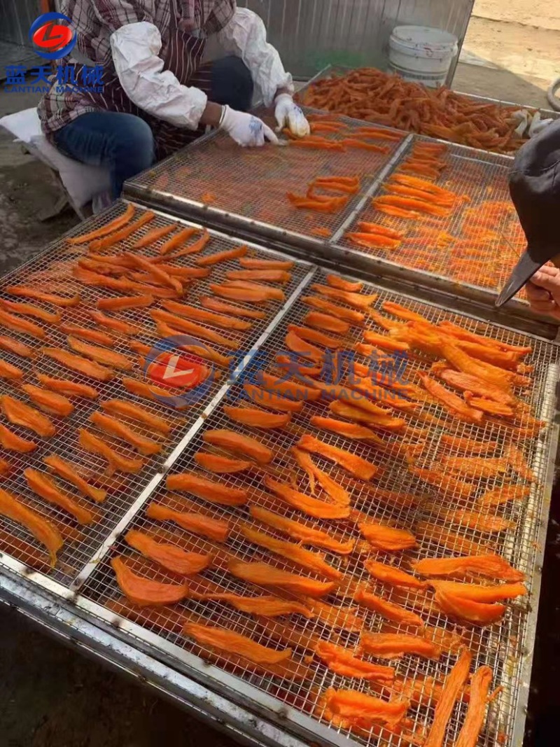 山药烘干机红薯烘干机地瓜烘干切片漂烫机豆角烘干设备