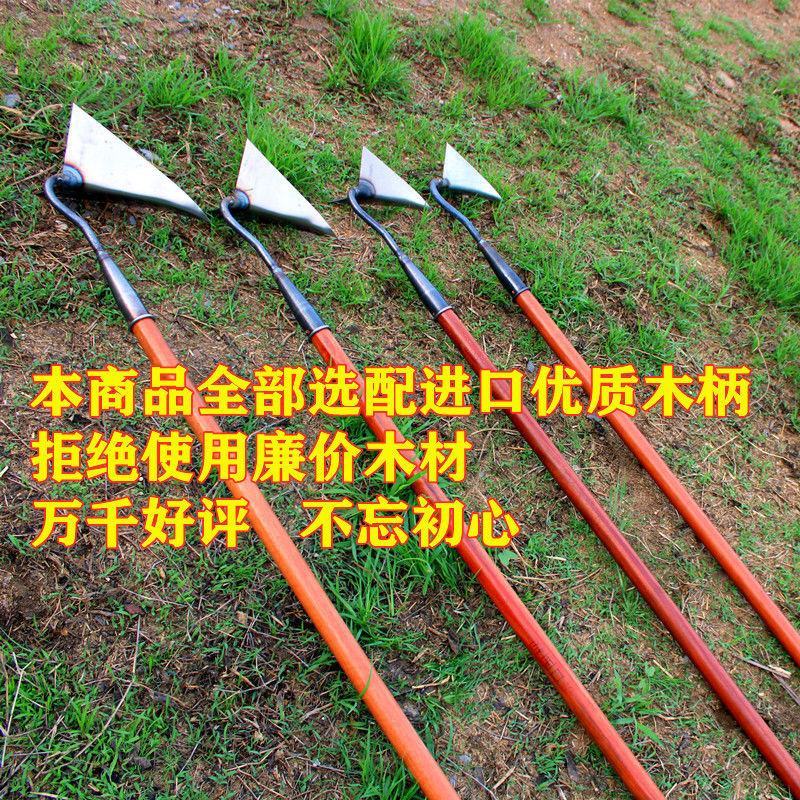 三角开沟锄尖锄镐拉锄施肥起垄搂沟鹰嘴尖头锄头开荒种菜施肥