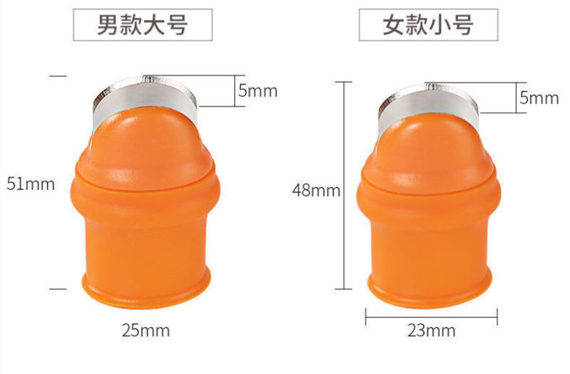 果蔬采摘钳工具剥豆掐菜拇指刀择菜摘菜神器摘花椒指套指甲手