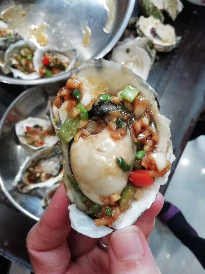 全壳生蚝/半壳生蚝/烧烤蚝广东生蚝肉质鲜嫩产地走货