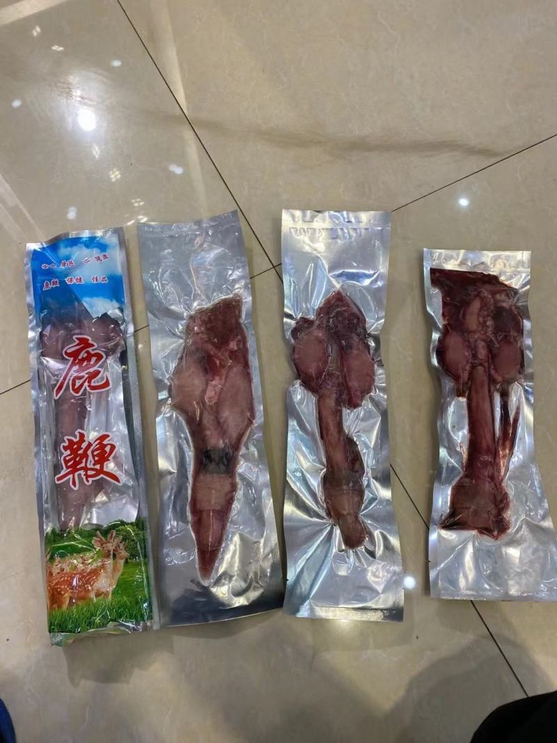 老御头正宗鲜梅花鹿鞭单支400克左右整支成年大鹿鞭直批