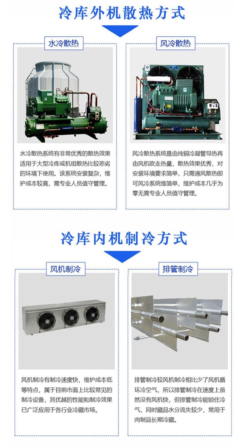 全国各类冷冻库保鲜库速冻库医药库上门安装建造冷库厂家直销