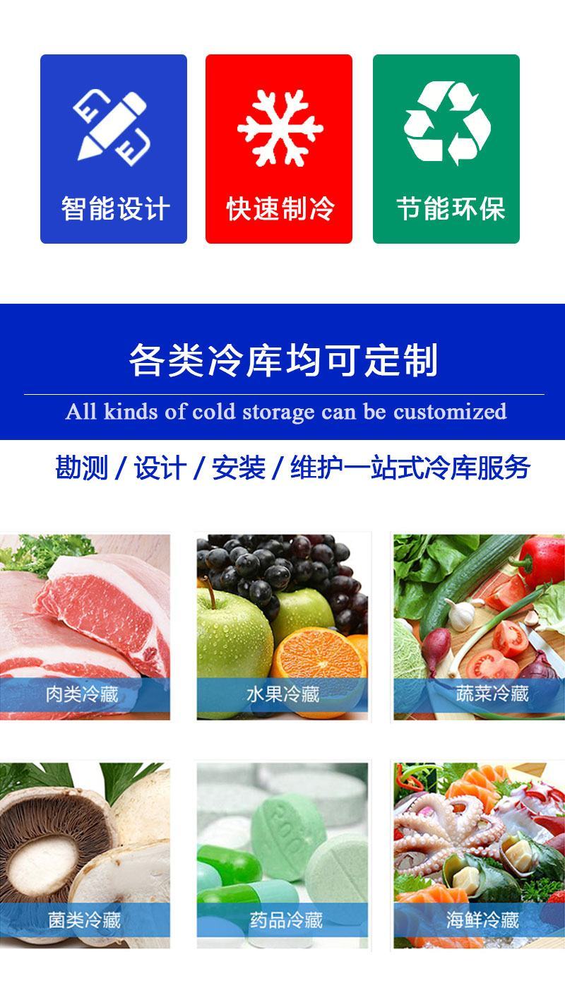 全国各类冷冻库保鲜库速冻库医药库上门安装建造冷库厂家直销