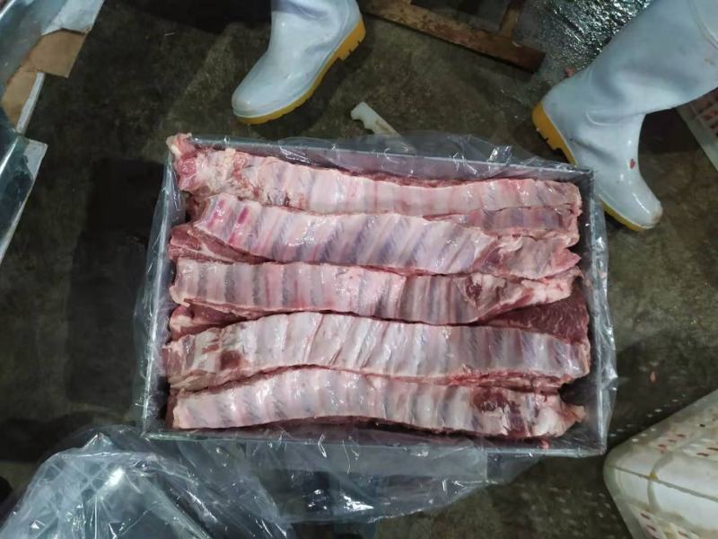 寸排肋排条精肋排饭店食堂排骨大排宽肋排排骨