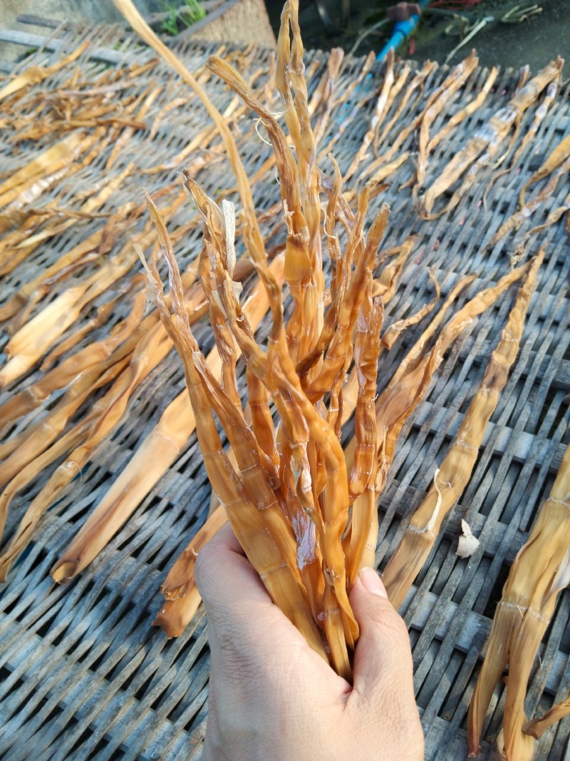 今年新笋笋干小竹笋干淡笋干小笋湖南特产，小笋干