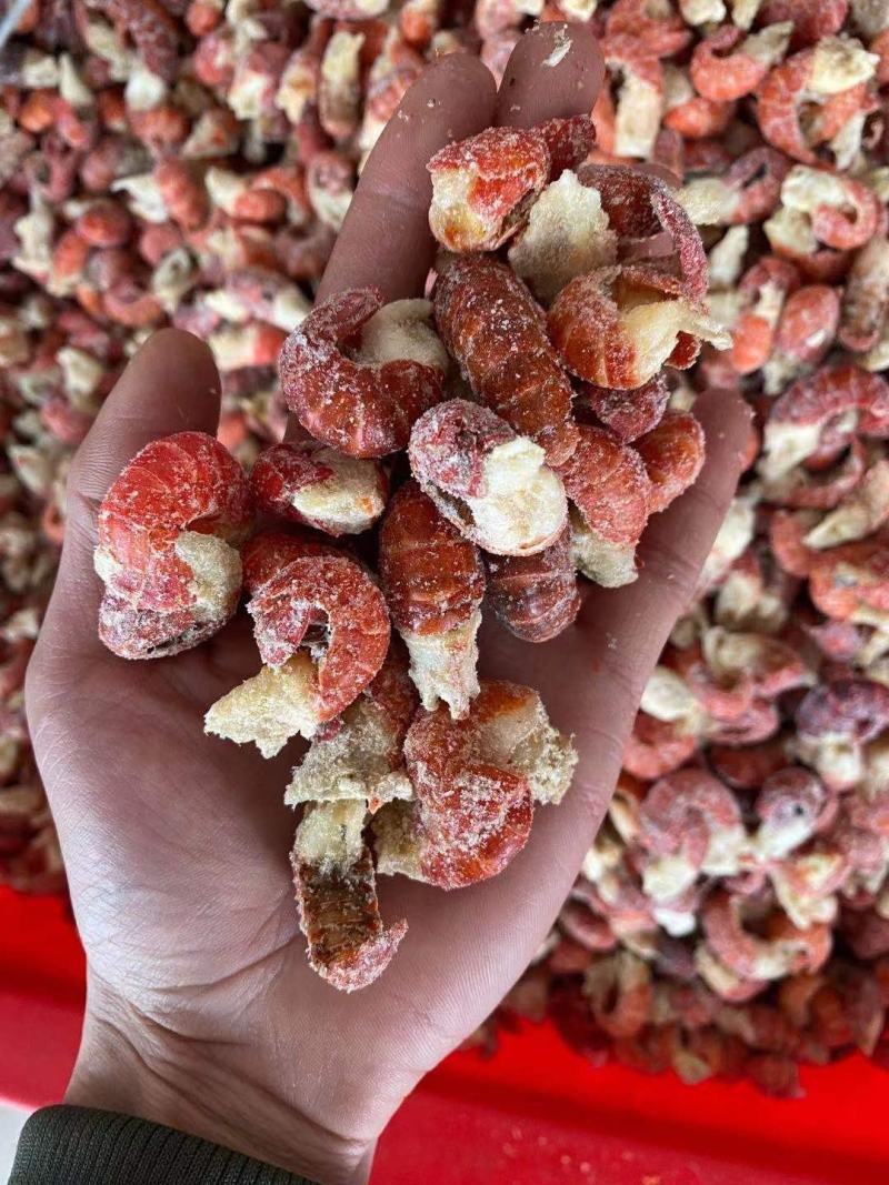 无冰衣龙虾尾，虾尾肉质饱满，质量有保证龙虾球