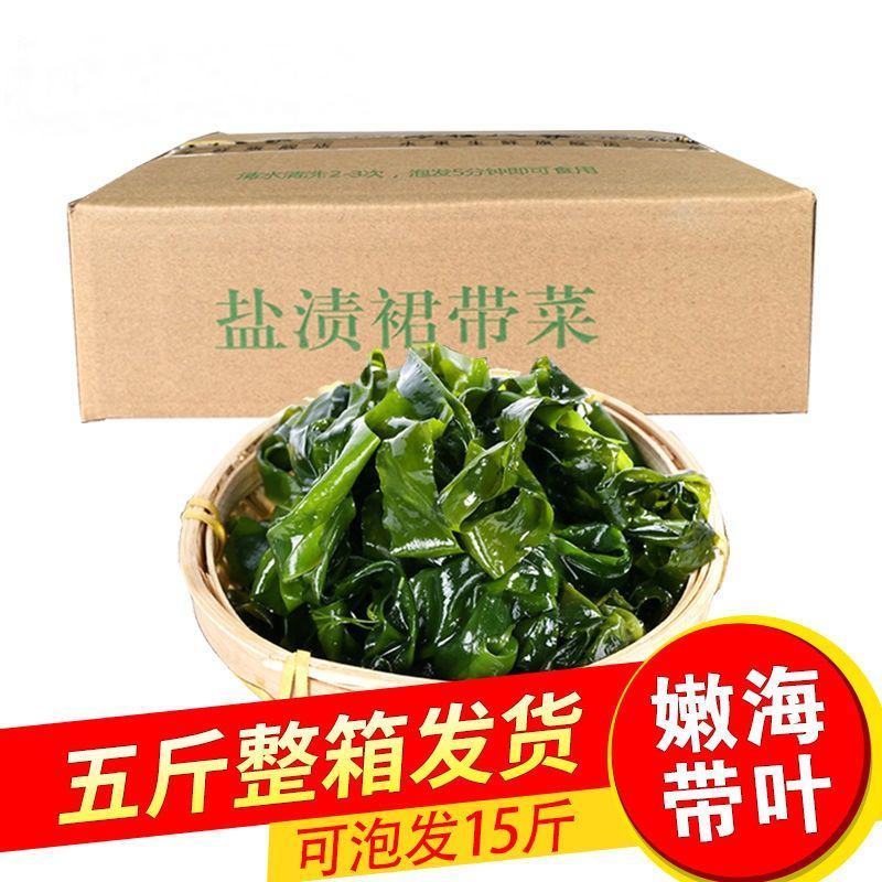 【产地】【一件代发】夏季销裙带菜嫩海带叶整箱包邮