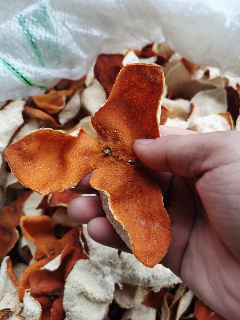 陈皮三花椪柑陈皮颜色好，干度足，产地直销量大价优